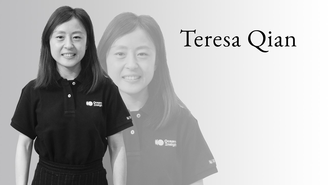 Teresa Qian, Product Marketing Manager at Ocean Insight Asia