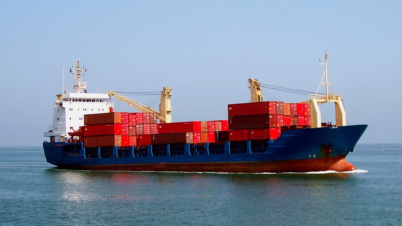 large container ship